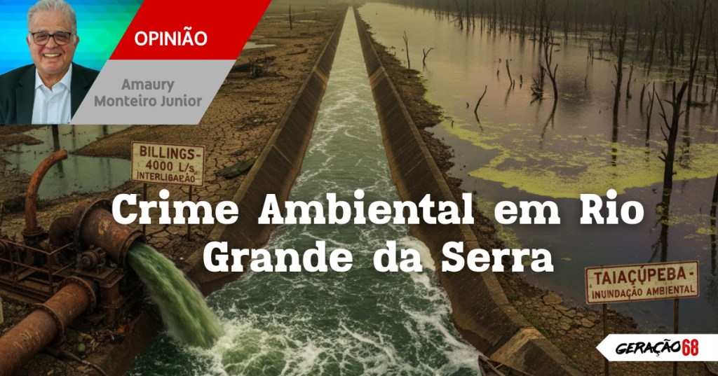A Transposição Rio Pequeno-Taiaçupeba: O Imediatismo de Tarcísio e o Crime Ambiental em Rio Grande da&nbsp;Serra