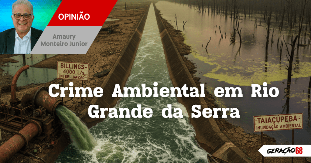 A Transposição Rio Pequeno-Taiaçupeba: O Imediatismo de Tarcísio e o Crime Ambiental em Rio Grande da Serra