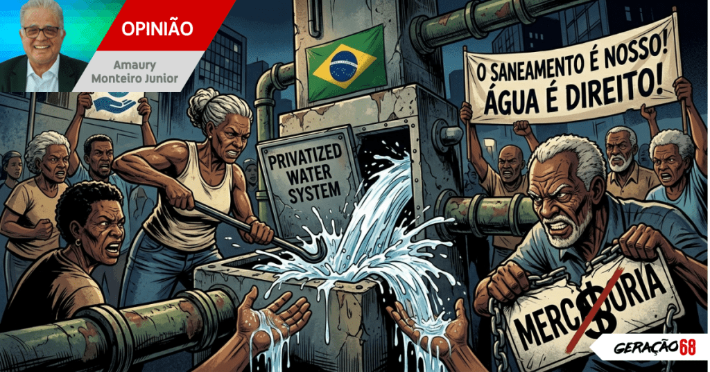 O Saneamento é Nosso! Água é Direito, Não&nbsp;Mercadoria