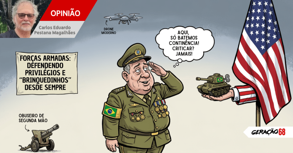 MILITAR BRASILEIRO JAMAIS CRITICA O GOVERNO&nbsp;AMERICANO